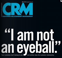 CRM Magazine cover May 2010