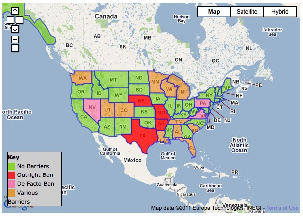 Broadband Preemption Map