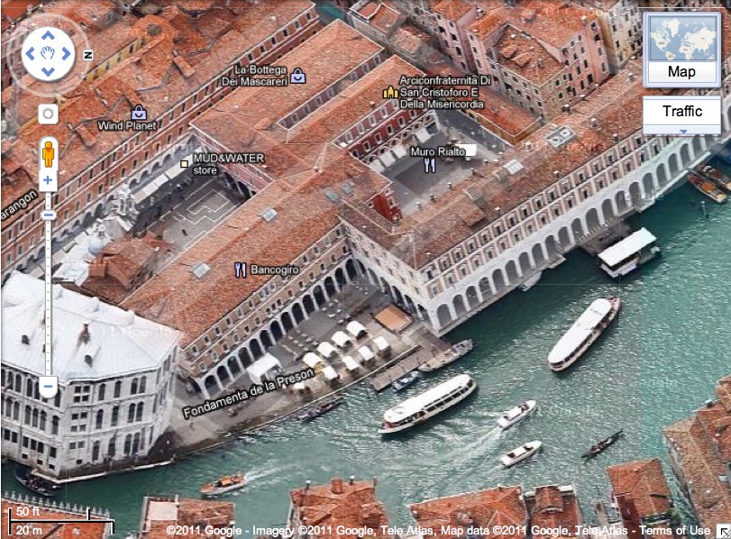Bancogiro, Rialto Mercado, Venice