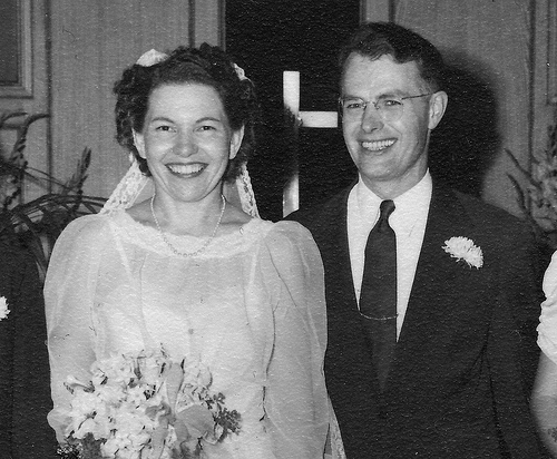 Allen and Eleanor Searls wedding