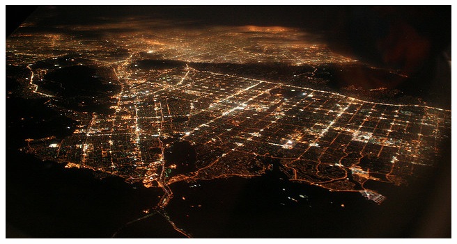 Los Angeles at night