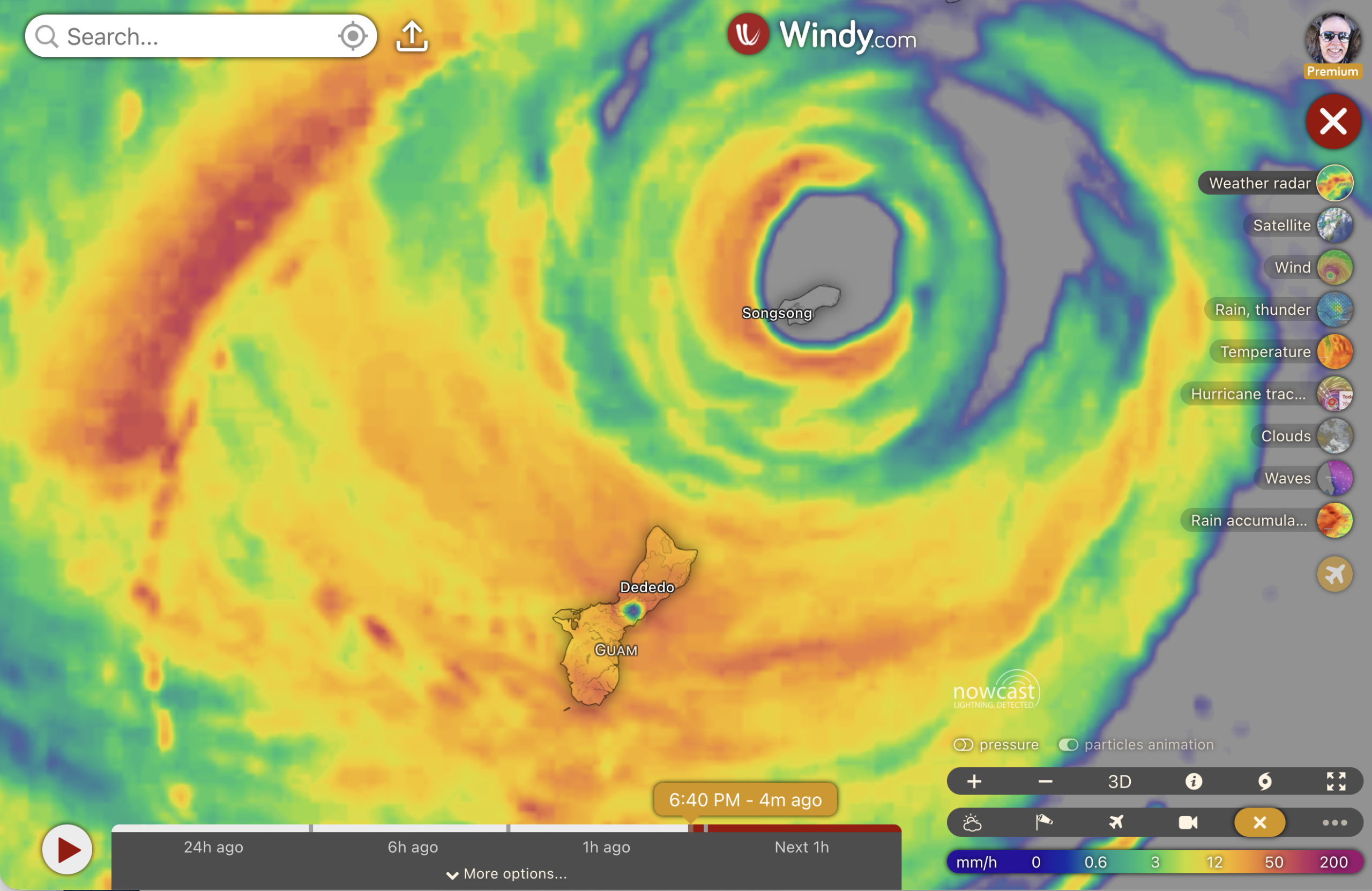 Covering Super Typhoon Bavi